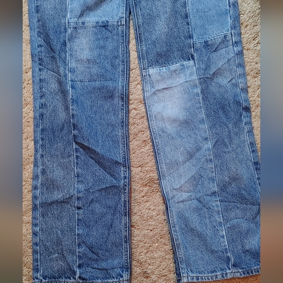 Pacsun'90s boyfriend Patchwork jeans SZ.25 NWT - Picture 6 of 10